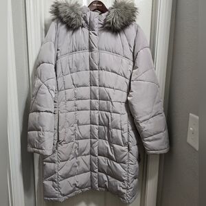 Calvin Klein, XL Duck Down, Fur lined Hooded Coat